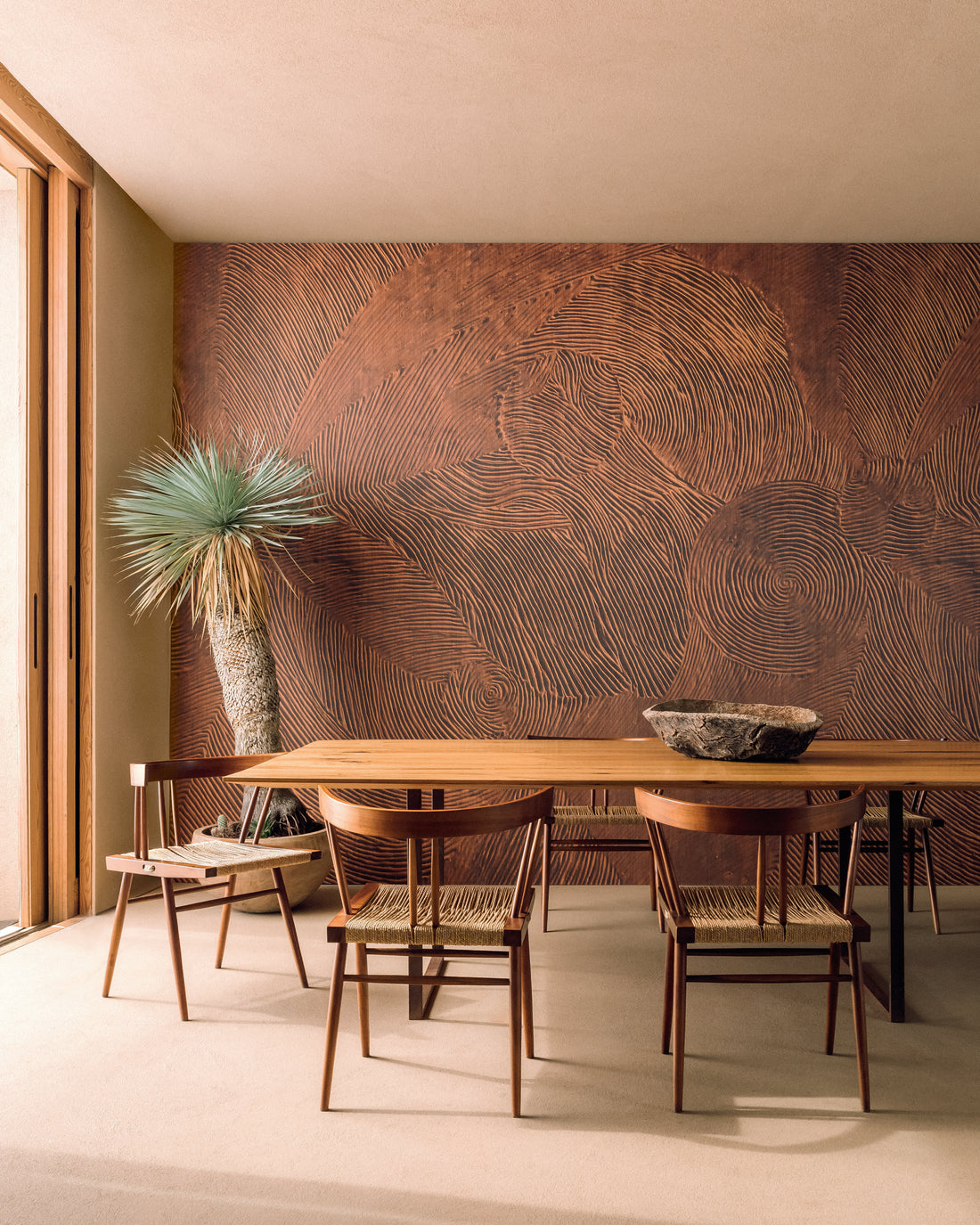 Bois Sculpté Nuit Cinétique